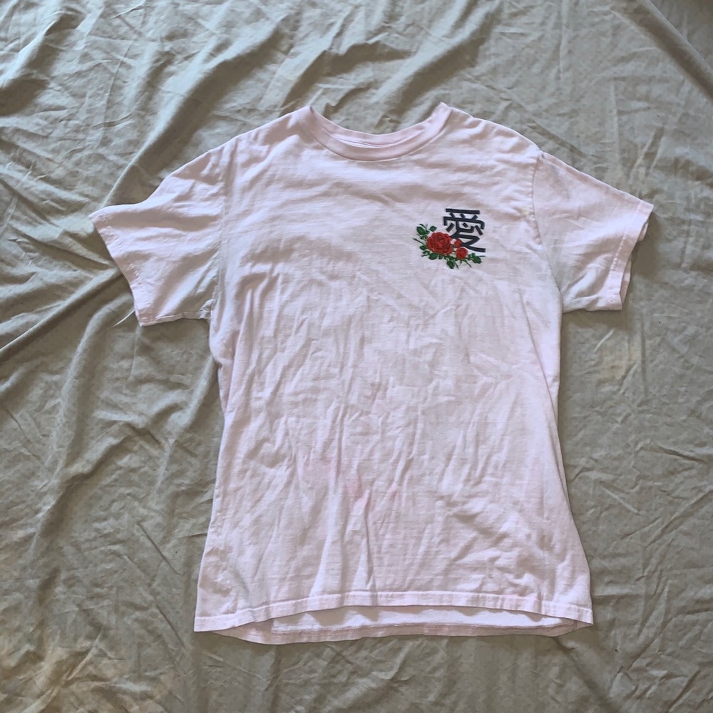 Light Pink Graphic T-Shirt